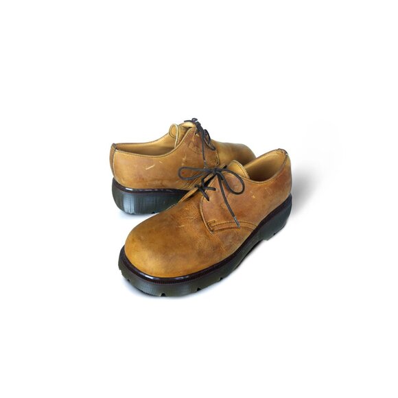 VTG DR. MARTENS Platform Oxfords  Y2K 90's  | Made in England Size 6 UK - Picture 9 of 10